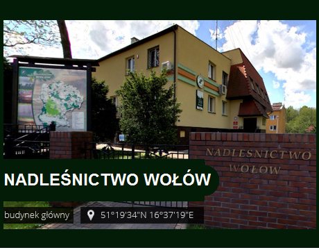 Siedziba PGL LP Nadleśnictwo Wołów